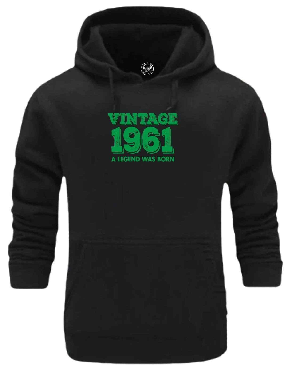 VETEMENTS Felpa con cappuccio vintage 1961 64° compleanno abbigliamento è nata una leggenda regalo classico top