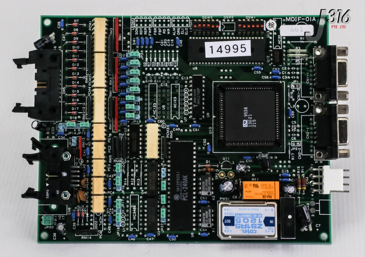 オーダー 14995 TOKYO ELECTRON PCB, T-BAWL CONTROL UNIT, MDIF-01A