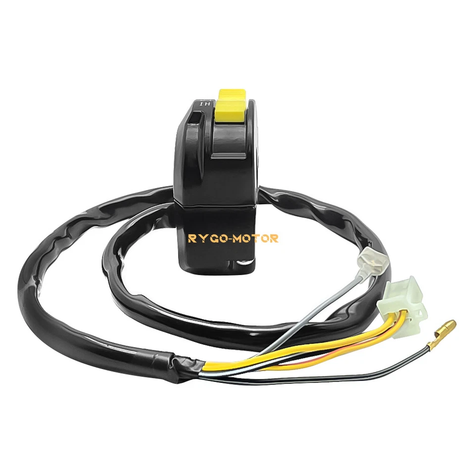Interruptor de faro de parada de manillar izquierdo para Suzuki LT500R QuadRacer 500 87-90 Foto 4 de 4