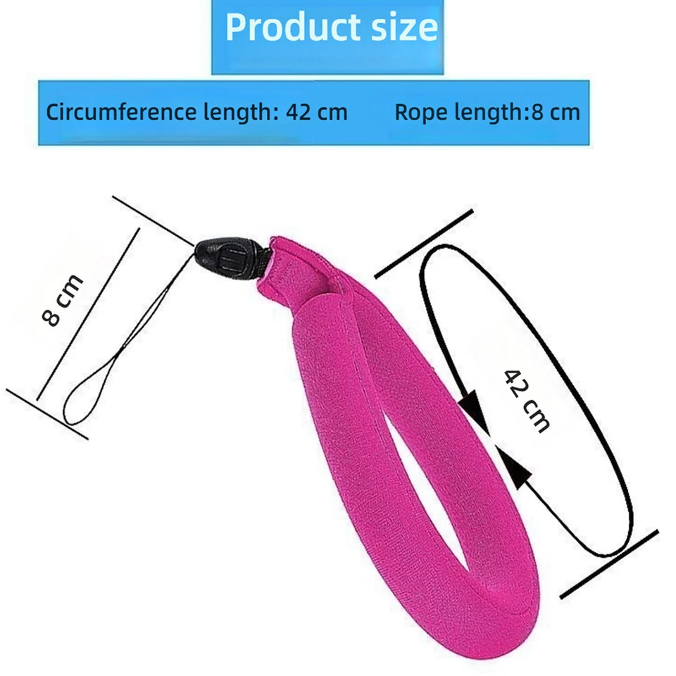 Práctica correa de muñeca flotante de esponja resistente económica duradera para cámara/teléfono Foto 2 de 4