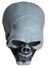 Skull Small 5.25 inch Table Top Plastic Scary Halloween Decoration
