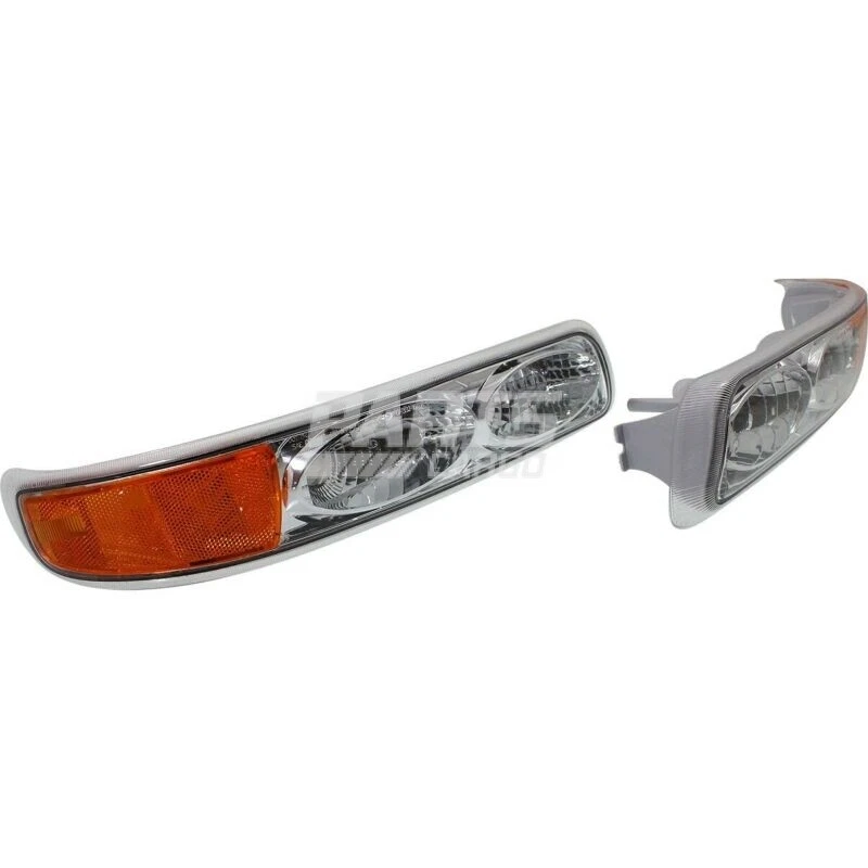 全新 Park 灯 左右 适合 2000 - 2006 雪佛兰 Suburban 1500 GM2522126 — 第 3/4 张图片