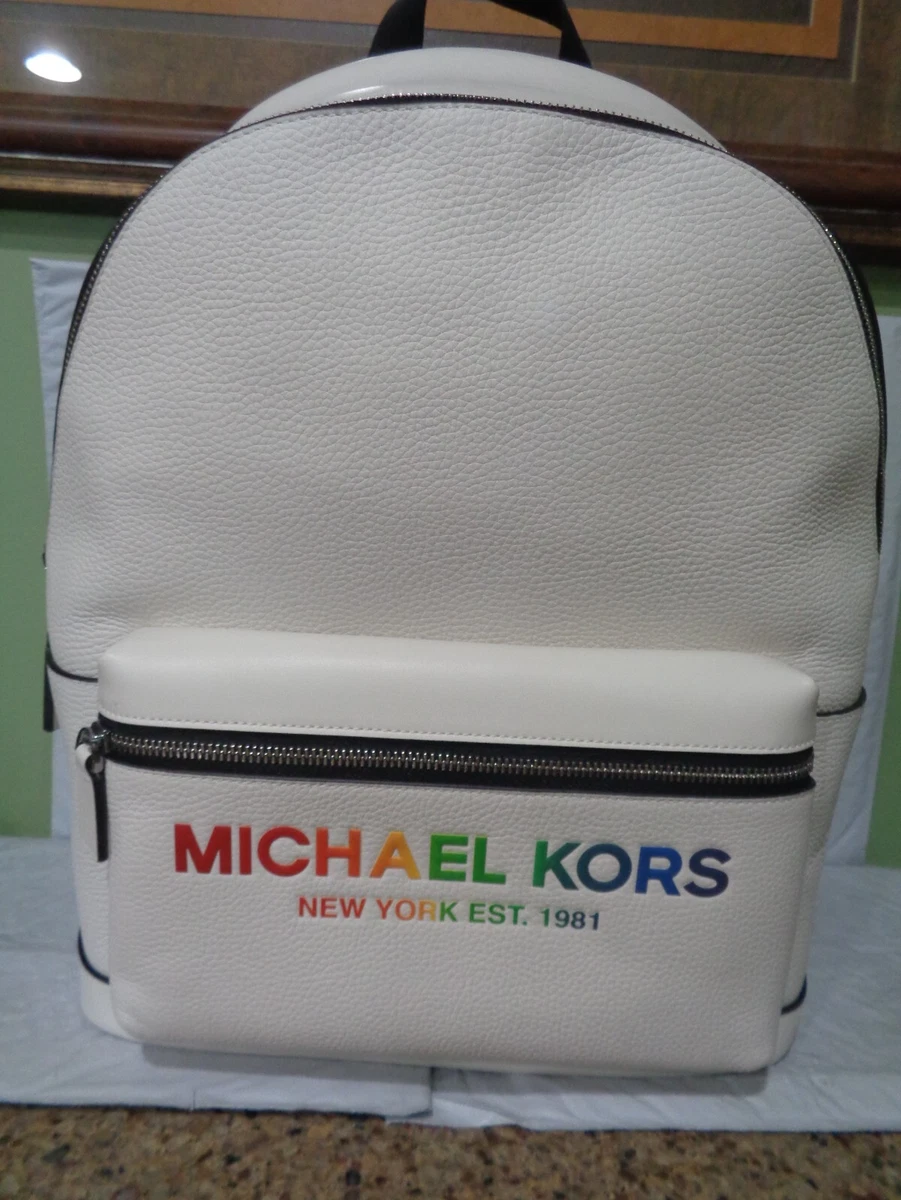 michael kors white rainbow bag