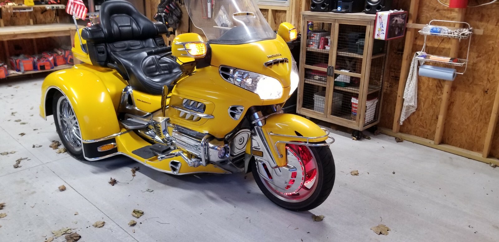 2003 Honda Gold Wing 2003 Honda Goldwing Motortrike Conversion Motorcycle 1800cc 5 Spd Shaft Drive