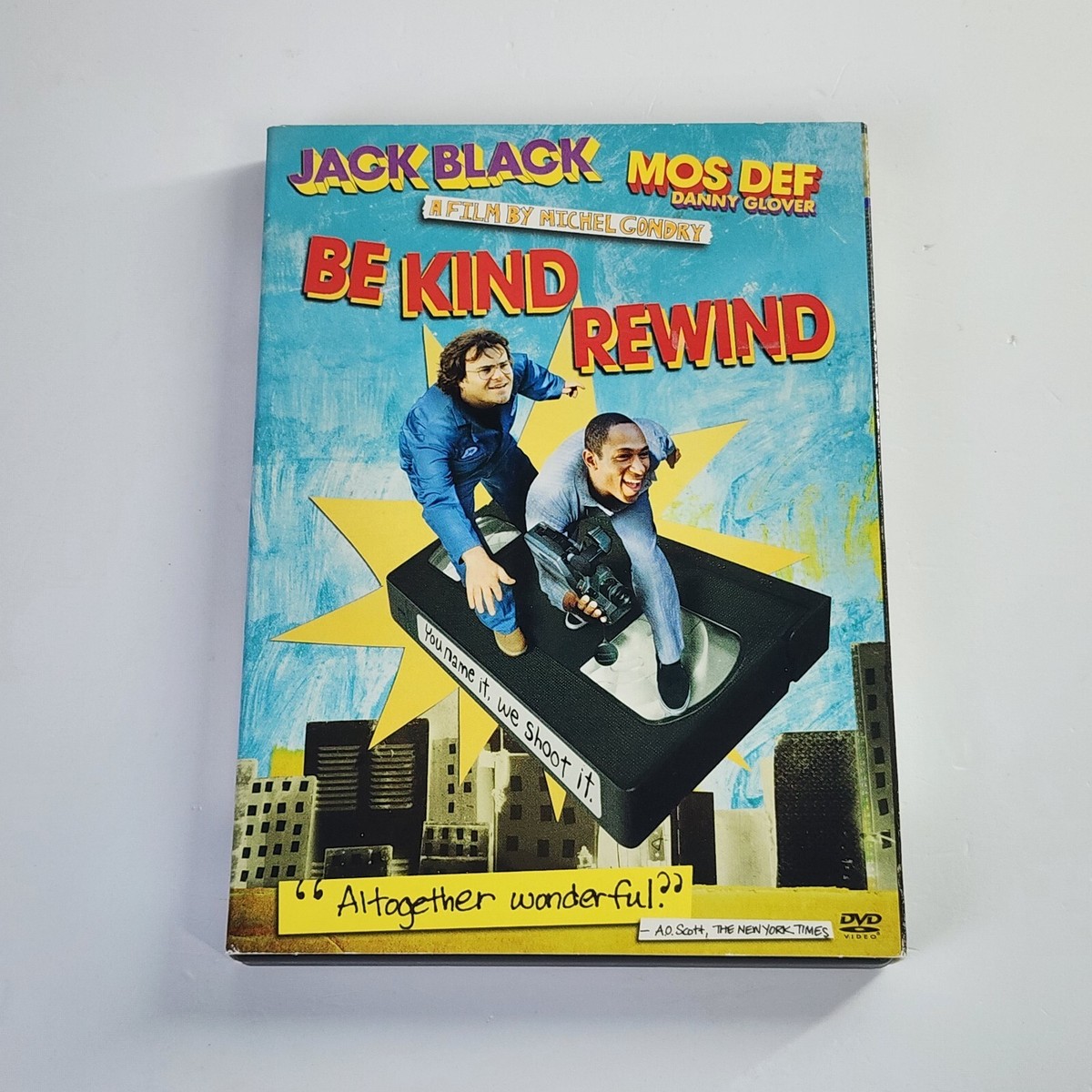 Be Kind Rewind (DVD, 2008) Jack Black, Mos Def, Danny Glover