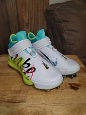 Nike Force Zoom Trout 7 White Aurora Green for Sale | Authenticity
