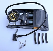 160PSI 35L/min Foldable Dual-Cylinder Bike Foot Bicycle Floor Smart Pump bicycle