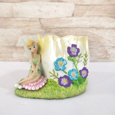Japan Disney Tinkerbell Peter Pan Kato Kogei Hand Craft Accessory Ceramic Figure