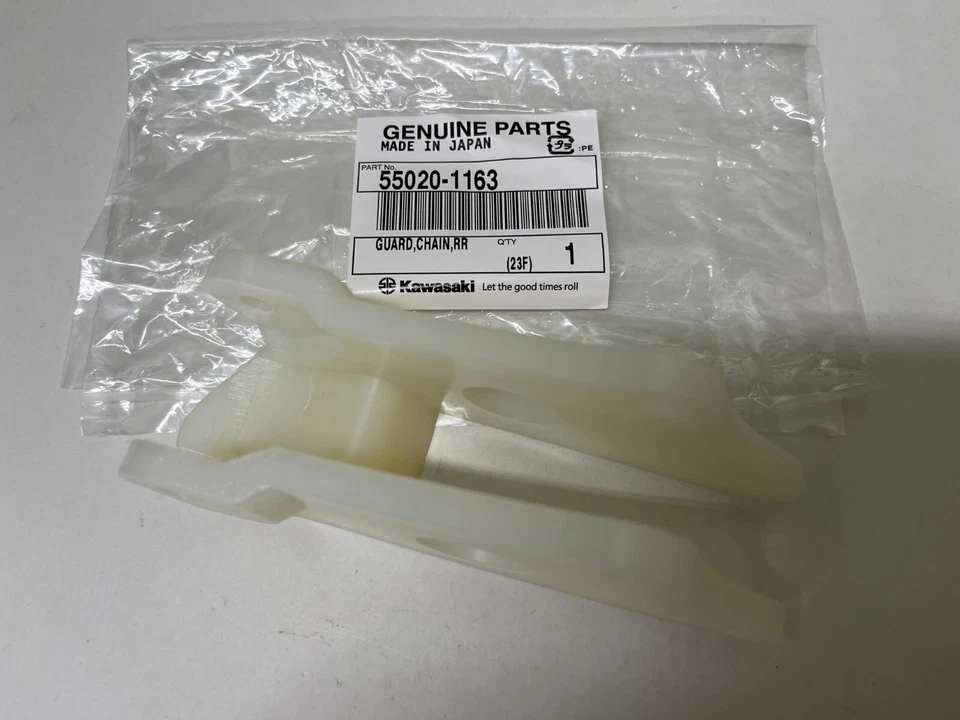 84-88 KAWASAKI KDX80 80 84-85 KX80 85-03 KX60 60 OEM GUÍA DE PROTECCIÓN DE CADENA TRASERA Foto 4 de 4