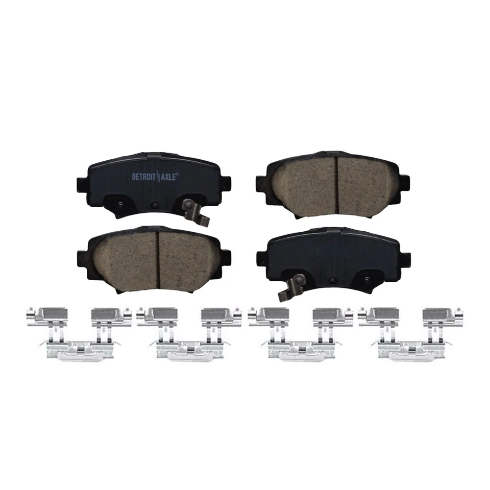 Pastillas de freno traseras con kit de herrajes para Mazda 3 2014-2018 construido en Japón Foto 3 de 4