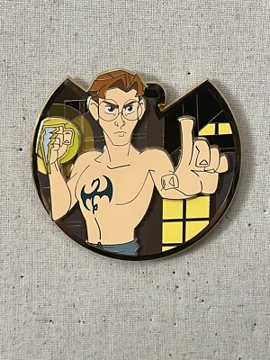 Agents Of Mouse Fantasy Pin - Atlantis  Milo As The Defenders Iron Fist LE50