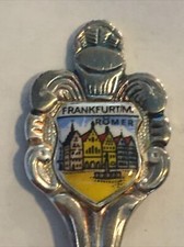 Vintage Souvenir Spoon Collectible Frankfurt Romer Germany