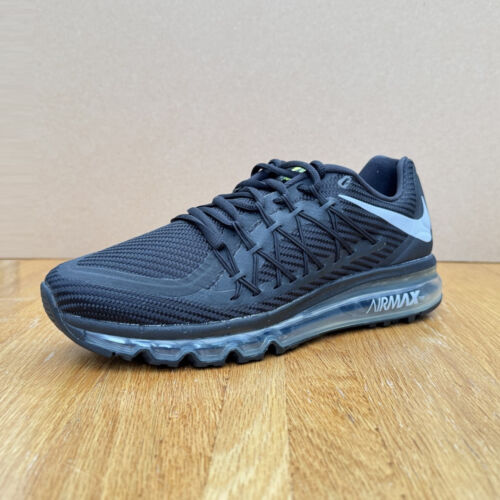 Nike Air Max 2015 - Nero Grigio Lupo - Taglia UK 8 (EU 42.5) US 9 - Foto 12 di 21