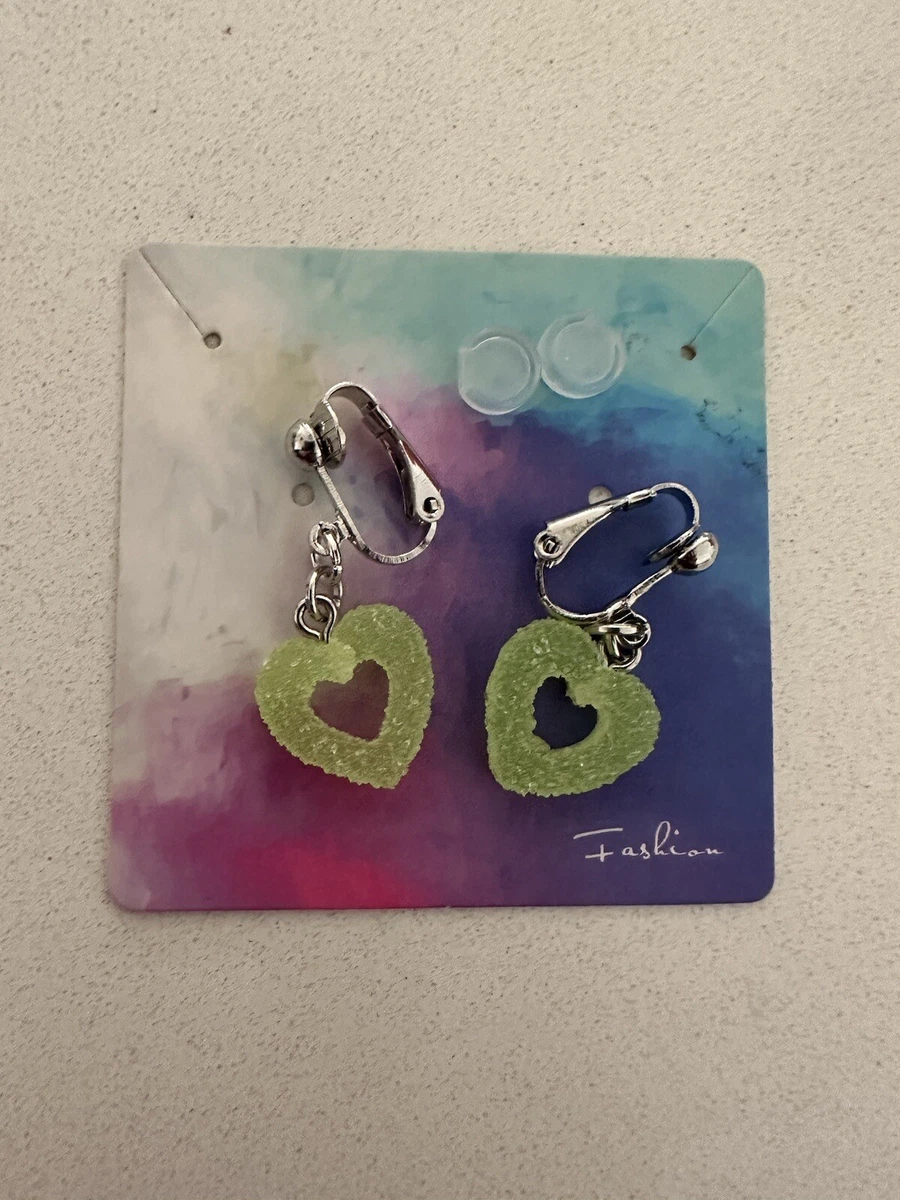 Cute clip on earrings deals