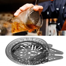 Colador de cócteles de camarero de acero inoxidable colador de bebidas reutilizable colador de barra