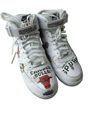 Nike Air Force 1 Mid '07 x Supreme White 2018  47,5