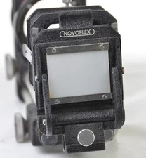 VINTAGE NOVOFLEX Bellows with focus rail and Slide Copying attachment-READ