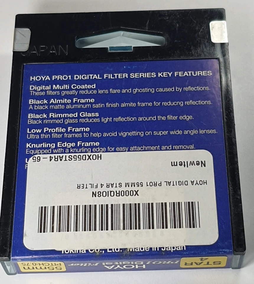 Hoya 55mm Pro1 DMC LPF Star4 Glass Lens Filter 55 mm Japan Star 4 Multi Coated - Image 3 of 4