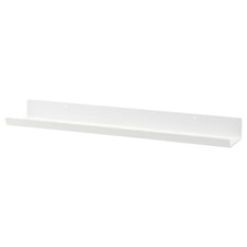 New IKEA MALMBÄCK Display Shelf White 60 cm Steel Durable