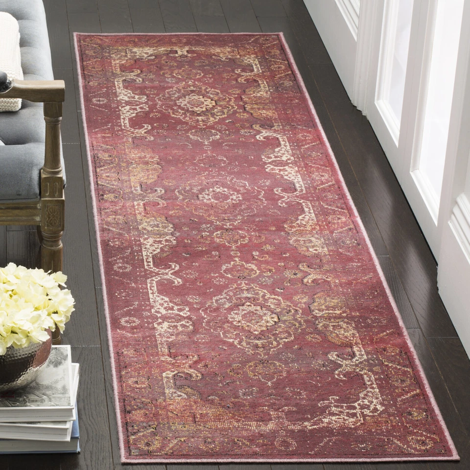 Alfombra SAFAVIEH vintage de colección 137-2888 púrpura/fucsia Foto 2 de 4