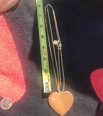 SALE!!【TORY BURCH】HEART LOCKET PENDANT NECKLACE♪可愛い♪ Tory Burch Heart Locket Necklace | eBay