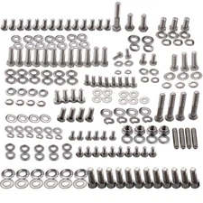SMALL BLOCK FOR CHEVY STAINLESS ENGINE STUD / BOLT KIT SBC 283 305 327 350 400 A