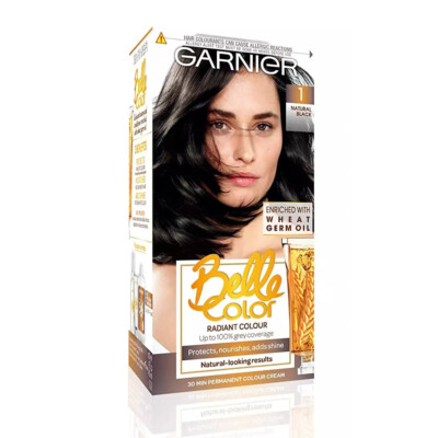 Garnier Belle Color Black Haarfarbe Permanent, 1 natürliche Haarfarbe
