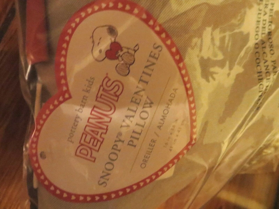  Disney Pottery Barn Snoopy Peanuts Rainbow fiesta escuela niño perro almohada regalo] Foto 4 de 4
