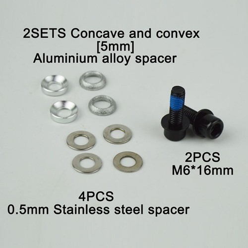 Reliable Disc Brake Pad Washers for Efficient and Responsive MTB Bike