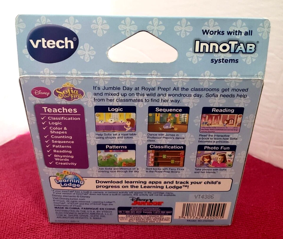 Vtech InnoTab Interactive Problem Solving Software Disney's Sofia the First - Image 4 of 4
