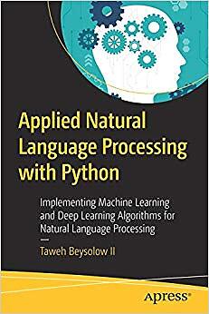 Taweh Beysolow II - Angewandte natürliche Sprachverarbeitung mit Python - J555z