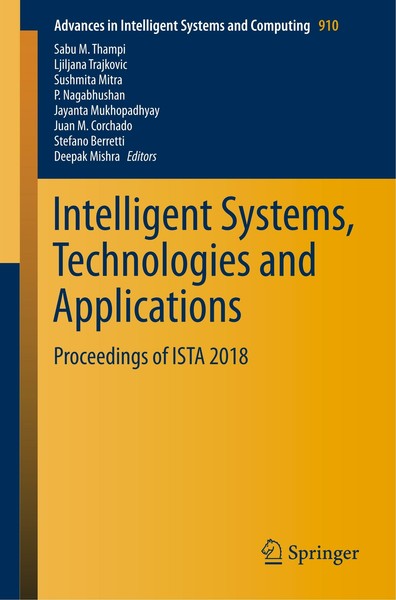 Intelligent Systems, Technologies And Applications | Buch | 9789811360947-image