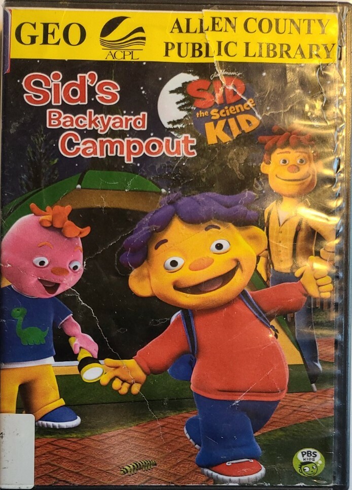 Sid The Science Kid: Sid's Backyard Camp Out (DVD) 843501003954| eBay