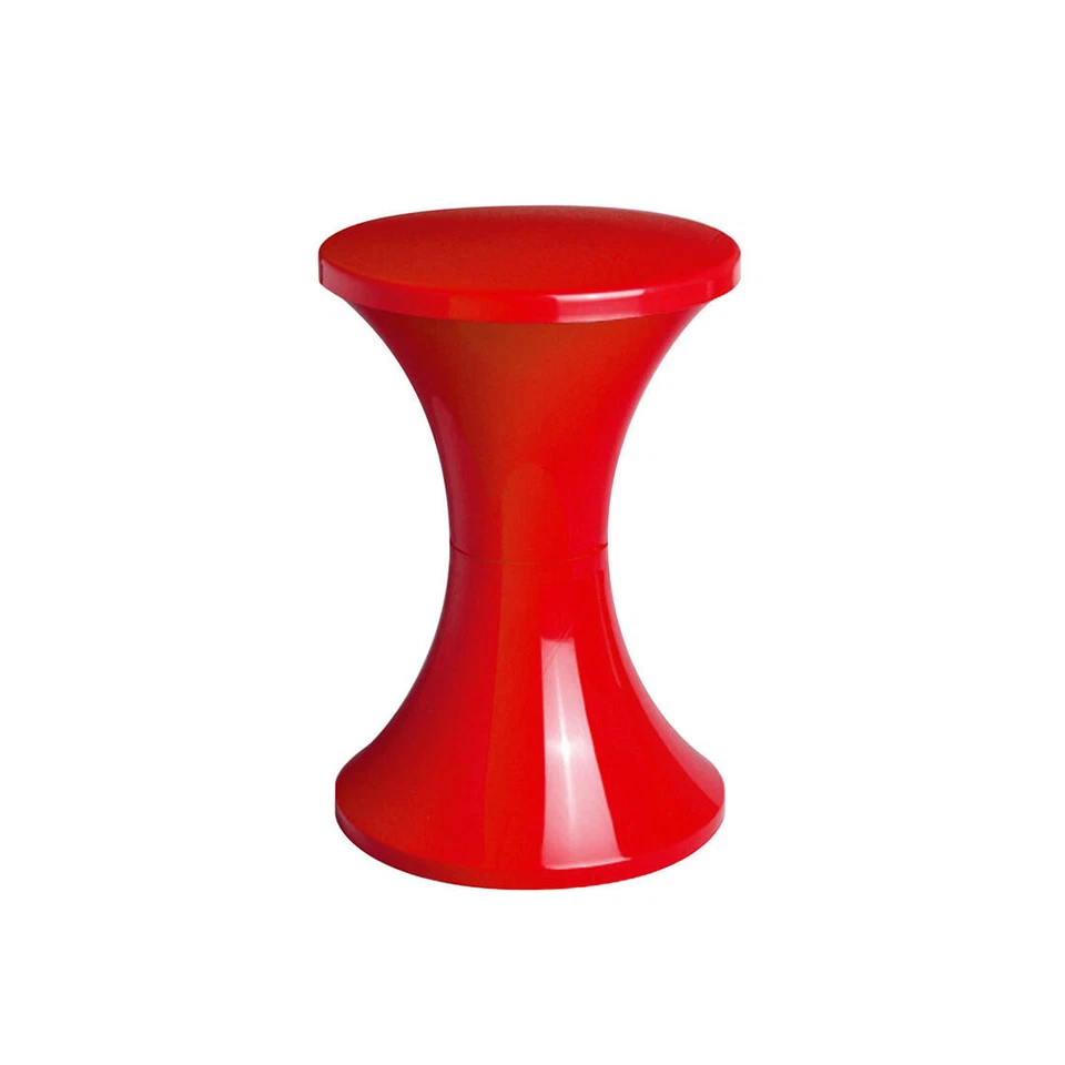 Tam Tam tulip stool plastic space age era atomic Made in France TamTam vintage - Image 3 of 4