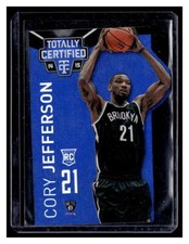 Cory Jefferson 2014  Panini Totally Certified BLUE DIE CUT /74