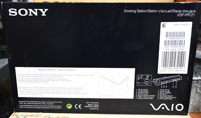 SONY VAIO VGP-PRTZ1 DOCKING STATION | eBay