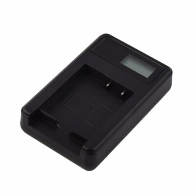 Acconic Slim Micro-USB Ladegerät passend für Nikon EN-EL15 1 V1 EN-EL15 D600 D61