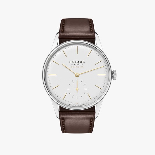 Nomos Glashütte Orion Neomatik doré , Ref. 397, VK: 3.220,- €