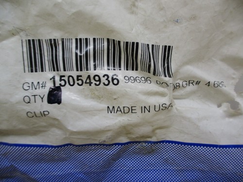 (1) CLIP - Front Brake Line GENUINE GM 15054936 - Picture 2 of 6