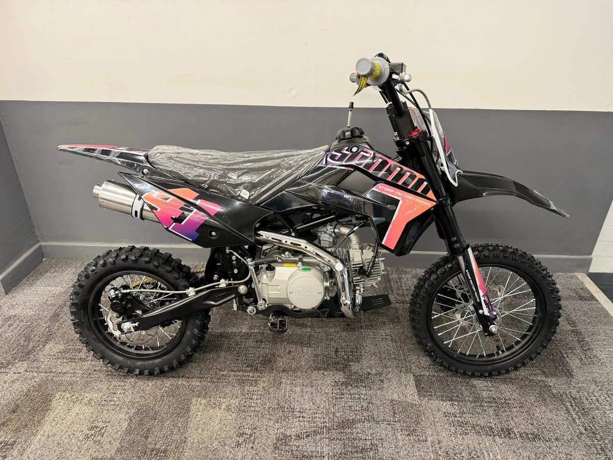 BRAND NEW STOMP SUPERSTOMP 120R MANUAL PIT BIKE MX BIKE- KIDS