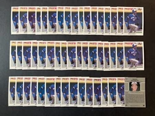 JOHN OLERUD Blue Jays 1990 Leaf Rookie RC Card #237 - 50 Count Lot - #V071022A