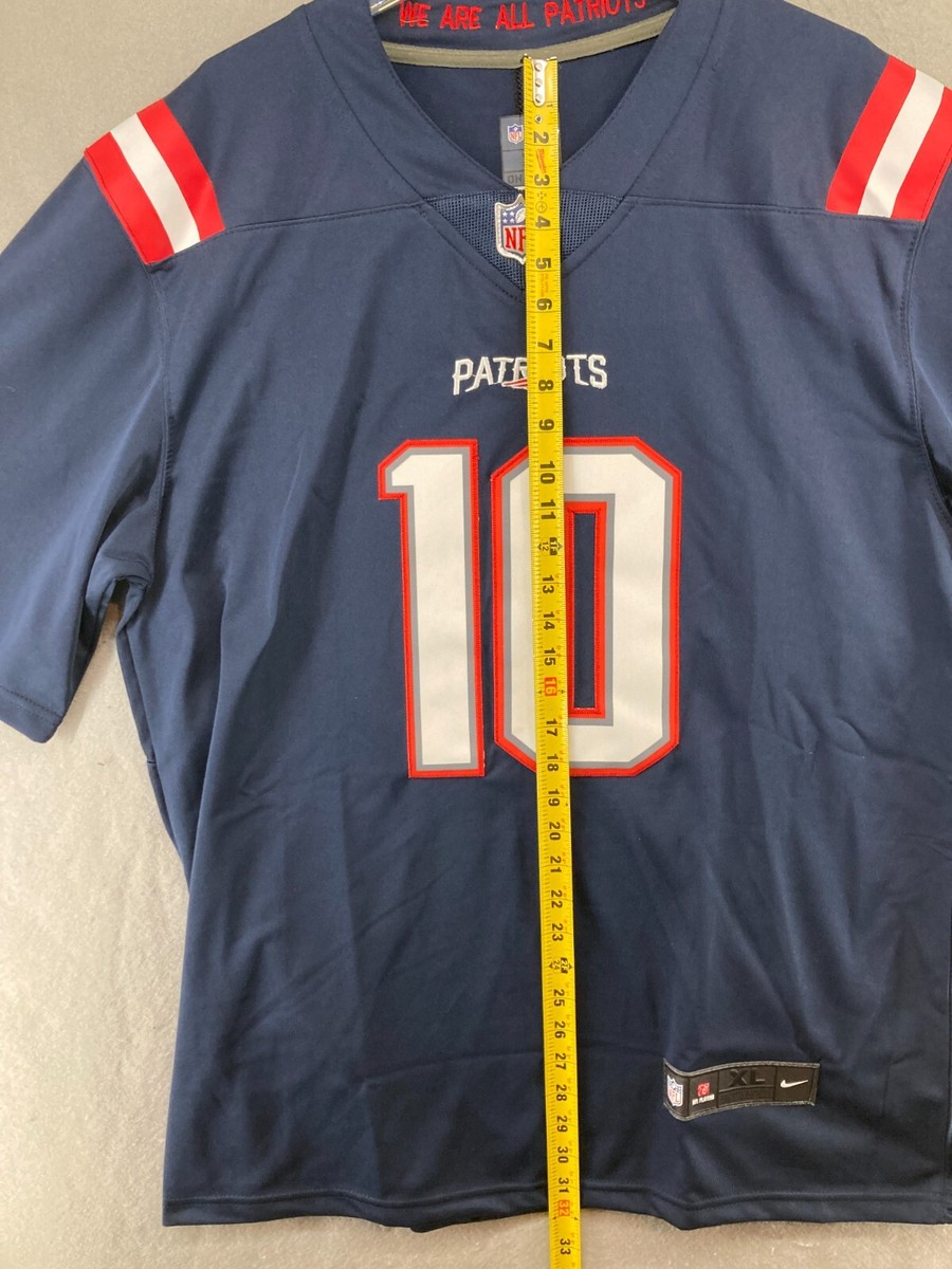 Nike New England Patriots Jersey XL 10 Jones NWT | eBay