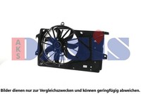 LÜFter MotorkÜHlung AKS Dasis 158048N FÜR Opel KÜHlerlÜFter MotorlÜFter
