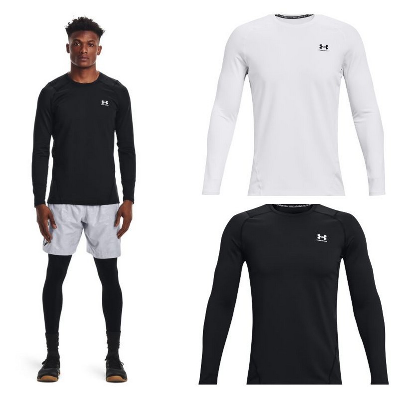 Under Armour 1366068 Men's UA ColdGear® Armour Fitted Crew Shirt Long Sleeve Tee