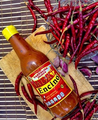 Salsa Encino de Yahualica Jalisco 2 bottles-11.48 fl. oz
