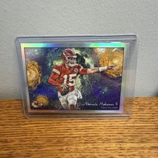 2025 TOPPS COSMIC CHROME PATRICK MAHOMES II STARS IN THE NIGHT REFRACTOR SP