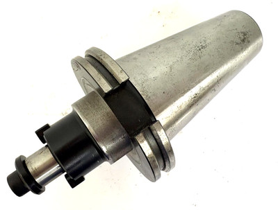 LYNDEX C5001-22 CAT50 22MM SHOULDER SHELL MILL HOLDER - USED