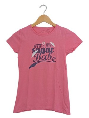 Mädchen T-Shirt Sugar Babe Rosa Gr. 146/152 100% Baumwolle Bio