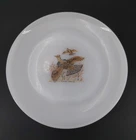 Vintage Fire King Anchor Hocking Game Bird Saucer