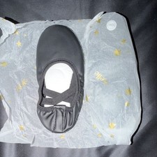 Stelle Black Unisex Ballet Shoes Size 12M/L Dance Slippers for Boys Girls